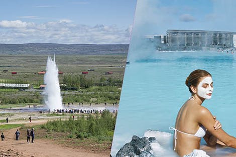 Golden Circle and Blue Lagoon (Admission Included)