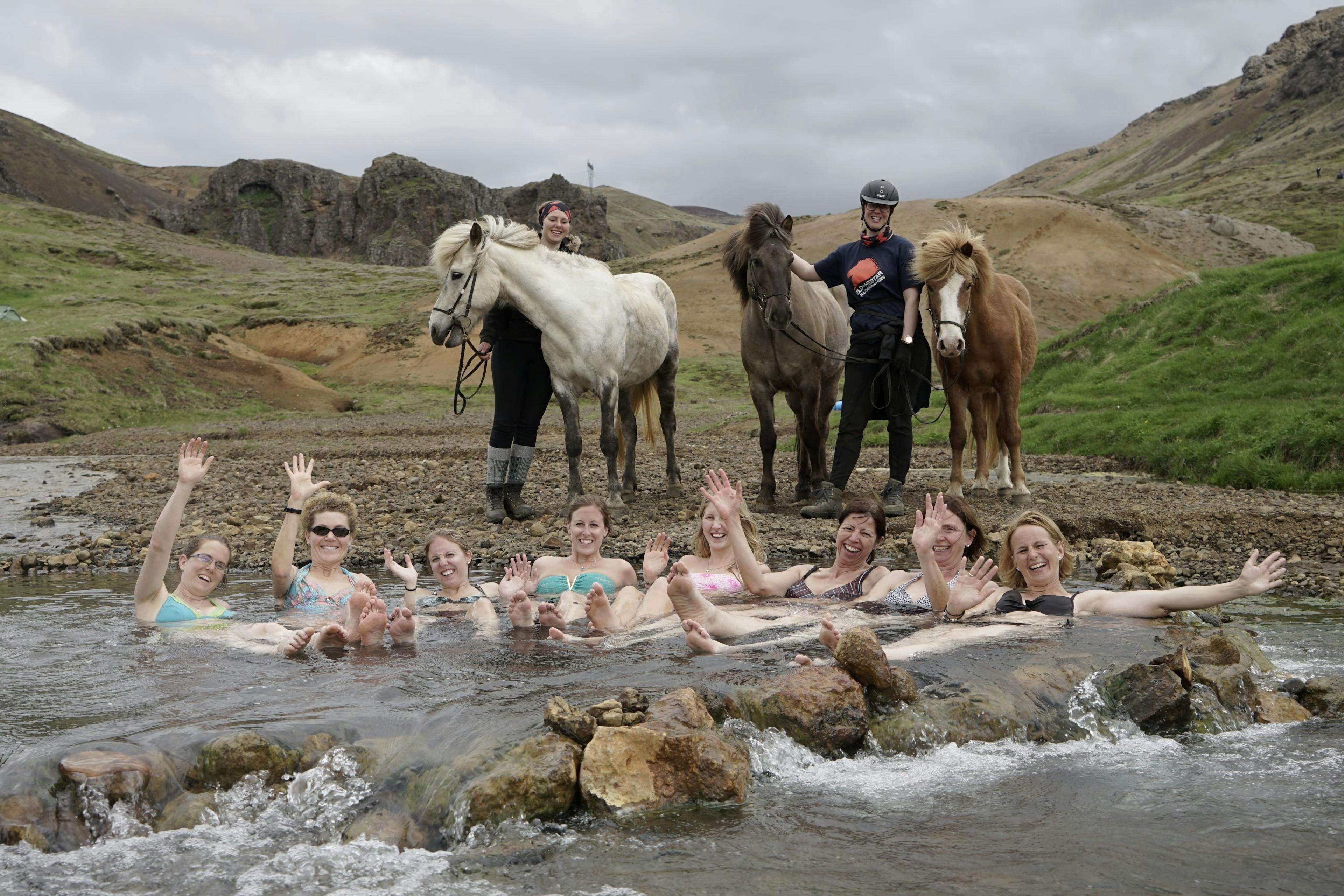 Product image for Horseback Riding & Bathing In Hot Springs Full Day Tour