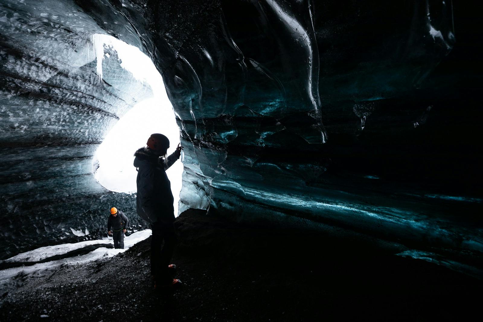 Ice cave tour in Katla